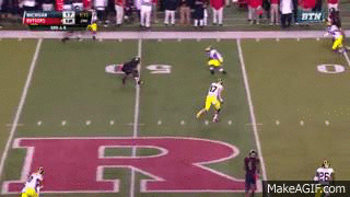 Janarion Grant against Michigan on Make A Gif