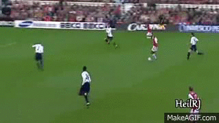 Henry vs Spurs (2002) on Make A Gif