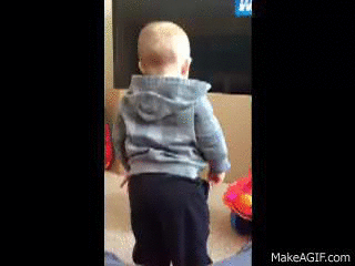 Baby Collapse on Make A Gif