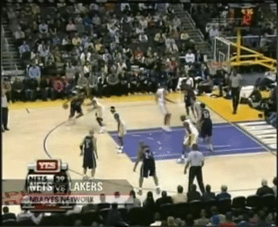 2005 Vince Carter Fights with Kobe Bryant and Then Dunks Sick Alley Oop