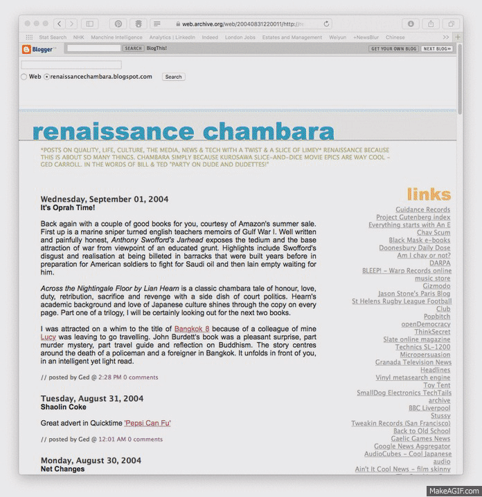 renaissance chambara since 2004