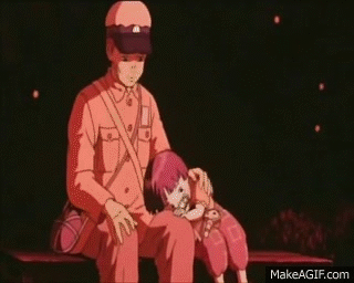 Túmulo dos vagalumes  - Grave of the fireflies - final sequence