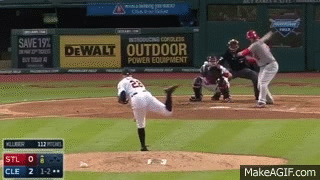 Kluber strikes out 18 Cardinals MLB GIFs 2015