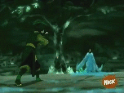 Avatar - The Last Airbender - Aang and Katara vs Zuko and Azula ( Fight Scene )