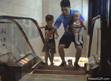 China escalators