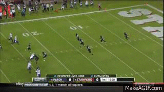 ty montgomery touchdown on Make A Gif