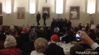 Tap-dancing priests in seminary dance-off