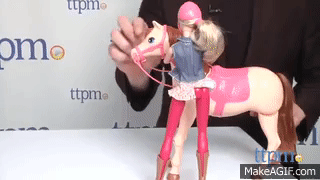 Barbie Saddle 'N Ride Horse from Mattel