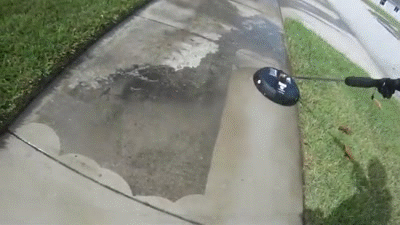 3 Oddly Satisfying Gifs Showing Pressure Washers Blasting Dirt ...